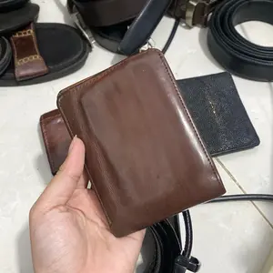 Dompet kulas pria pria coklat