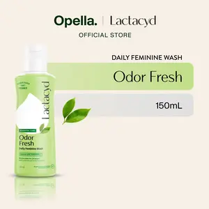Lactacyd Odor Fresh Feminine Wash 150mL-  Pembersih Kewanitaan untuk Bebas Bau Tak Sedap 24 Jam