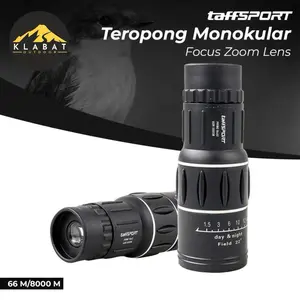 Teropong Malam Night Monocular Jarak Jauh Focus Zoom Telescope 16x52