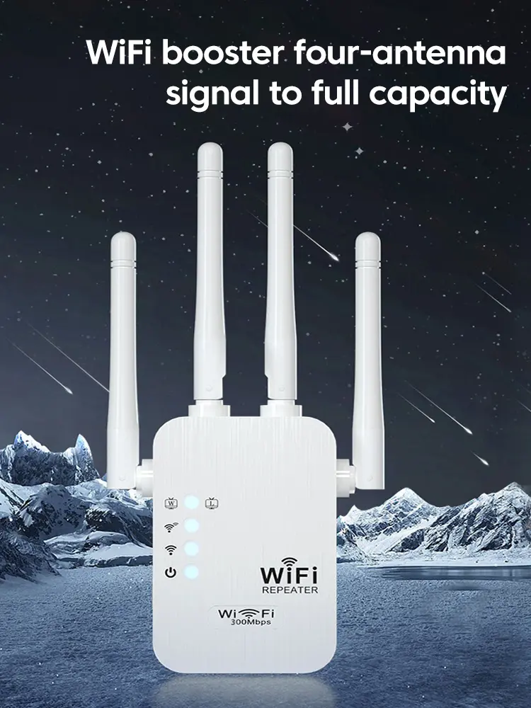 Wireless WiFi Repeater Wifi Signal Booster Dual-Band 2.4G 5G WiFi Extender 802.11bgn Gigabit EU US Plugs WiFi Amplifier WPS Rout Long