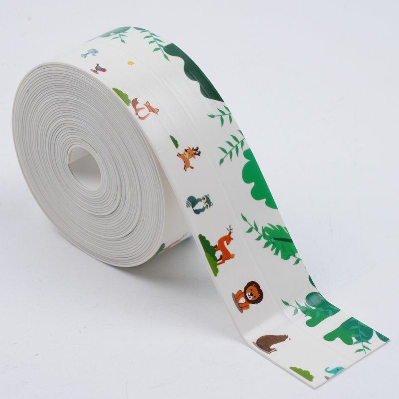 Kitchen joint seal strip stove top oil proof tape sink sink anti-mildew stickers Toilet toilet sticker beauty seam sticker wholesale 2