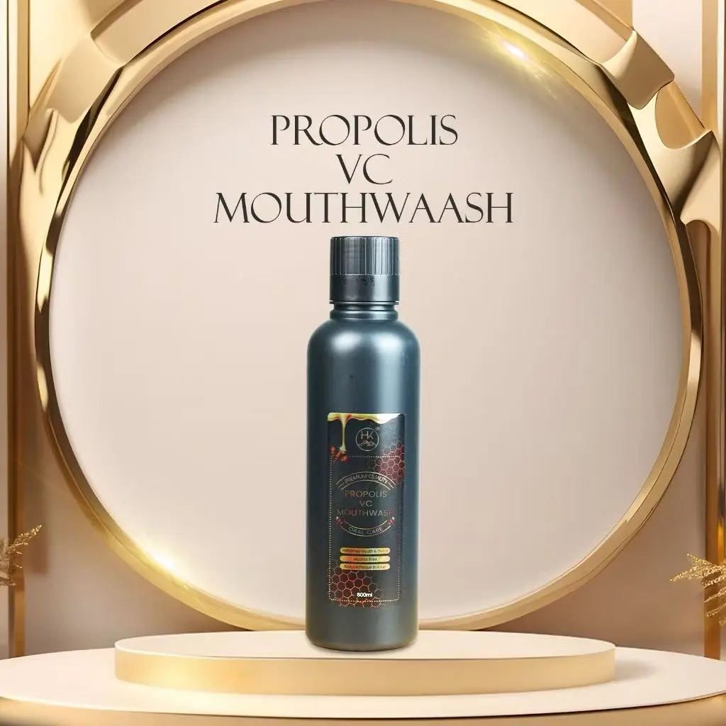 [HK] Propolis VC Mouth Wash, Refreshes Mouth & Gums 600ml - Fresh Breath, Tooth and Enamel Protection