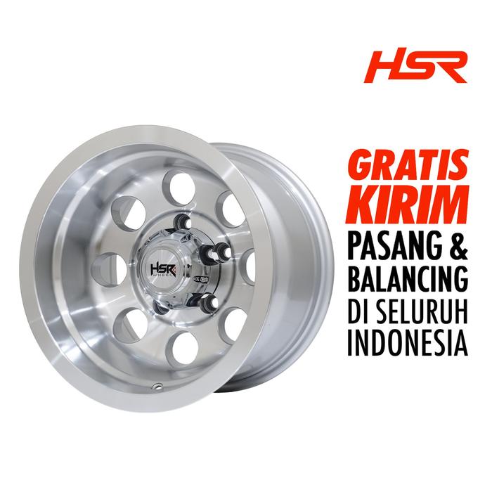 Gambar Velg Mobil Ring 15 HSR DUFFY HSR R15X10 H5X139,7 ET-44 SDMFL dari HSR Wheel Kota Administrasi Jakarta Selatan Tokopedia
