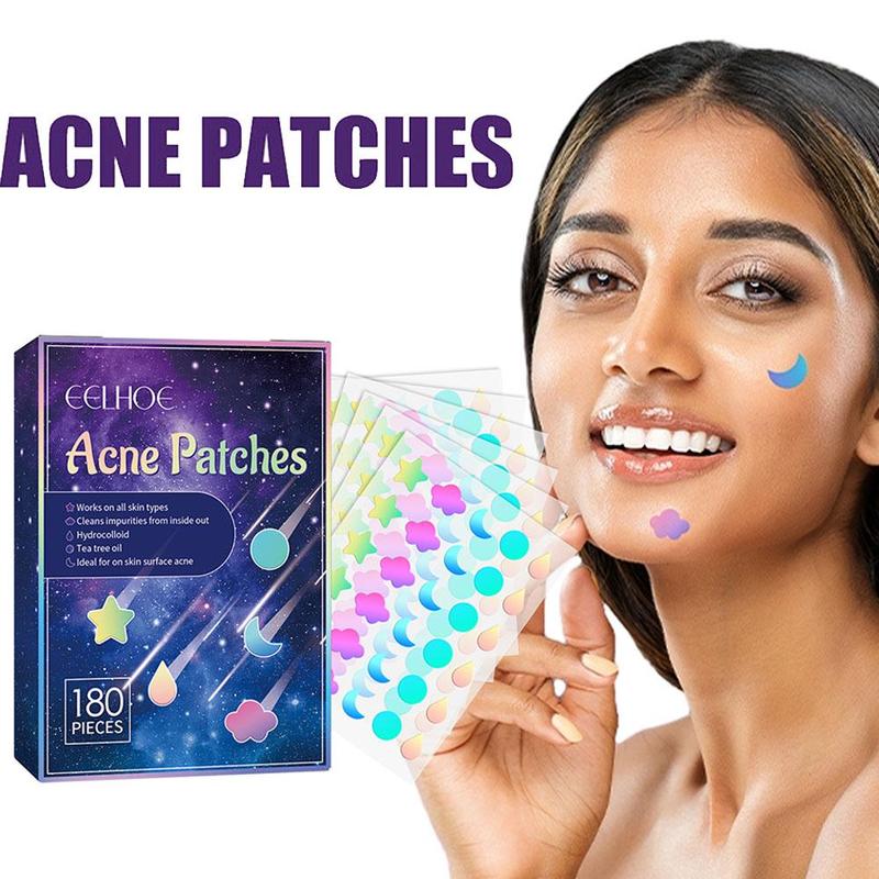 Product Introduction of 180pcs/box Hydrocolloid Acne Patch Pimple Repair Patch Ance Colorful Starry Care Face Sky L7K7 28