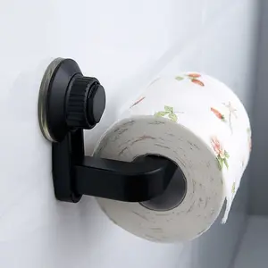 Toilet Paper Tissue Roll Stand Holder Plastic / Tempat Tissue Toilet Roll Plastik Putih Hitam H047