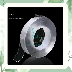 TERMURAH DOUBLE TAPE NANO BENING / ISOLASI BENING TRANPARAN 1M 3M 5M / DOUBLE TAPE AJAIB BENING