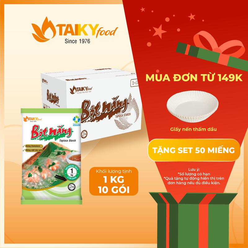  Thùng bột năng Tài Ký 1kg x 10 gói – Hàng chính hãng 