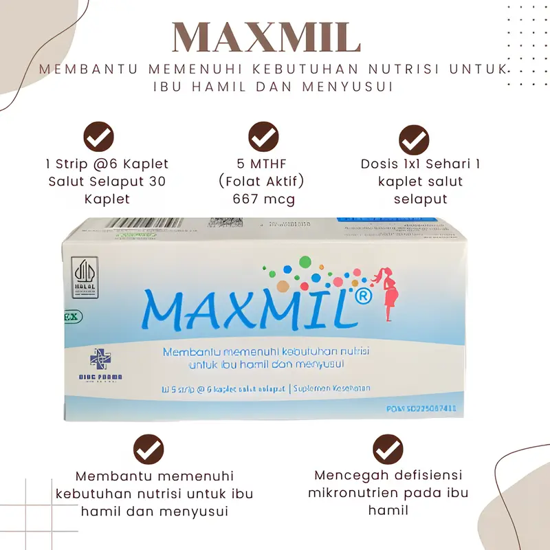 Maxmil Box Membantu memenuhi kebutuhan nutrisi untuk bumil dan busui 0