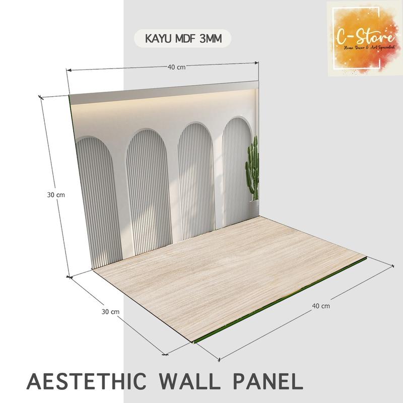 Alas Foto Produk / Alas konten Lipat Background Aesthetic Wall Panel Hardboard 30cm x 40cm Camera 2