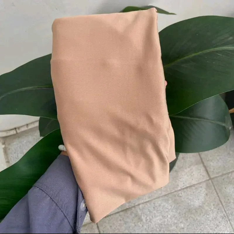 BLOSSOM HIJAB • PASHMINA INSTAN OVAL JERSEY INNER MENUTUP LEHER 5