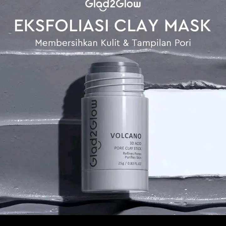 GLAD2GLOW EKSFOLIASI CLAY MASK STICK
