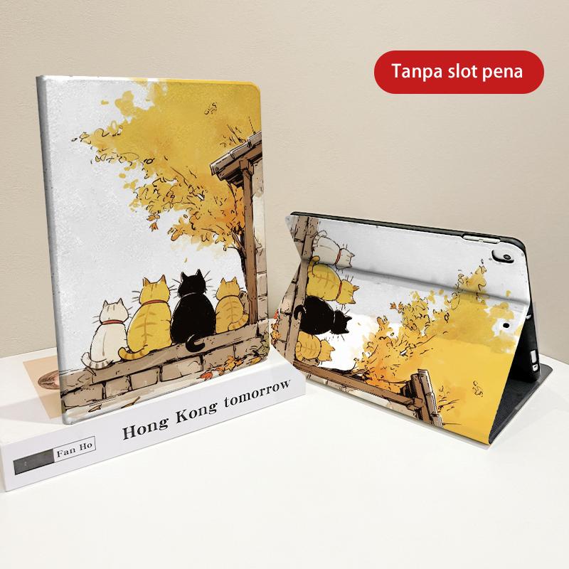 Adorable Cartoon Graphics Book Like Tablet Case For Redmi Pad2 Pro 12.1" Redmi Pad2 11" 2025,For POCO PAD M1 12.1",POCO PAD X1 11.2",XiaomiPad8/8Pro11.2", With Ada Slot  Silicone Cover