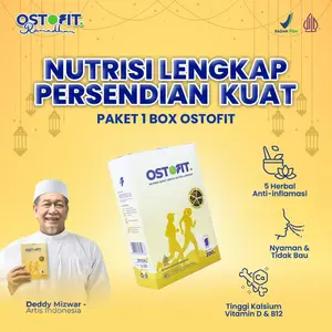 OSTOFIT SUSU OSTOFIT 1 BOX - SOLUSI TEPAT ATASI ASAM URAT DAN PENGAPURAN DENGAN BAHAN HERBAL ALAMI BISA COD