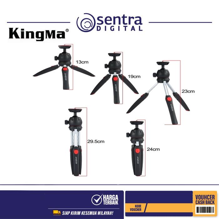 Gambar Kingma Multi-Functional Tripod Stand for Cameras/Phones BMU006 dari Sentra Digital Kota Surabaya Tokopedia