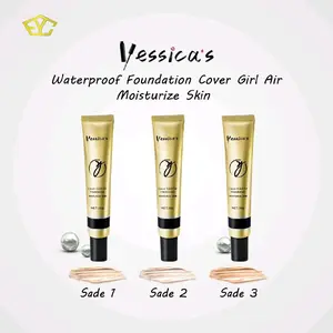 Yessica Waterproof Foundation Cover Girl Air Moisturize skin 30gr