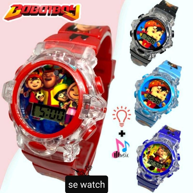 xmarion TERBARU....Jam Tangan Anak Cowok Ada Lampu dan Music melody 3