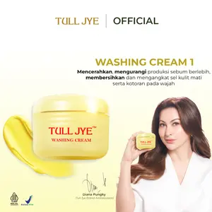Tull Jye Washing Cream 1 (Kuning) Facial Scrub - Cleanser