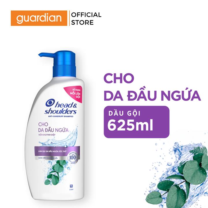 Dầu Gội Làm Sạch Gàu Cho Da Đầu Ngứa Head & Shoulders Anti-Dandruff Itchy Scalp Care 625ml | Guardian Store