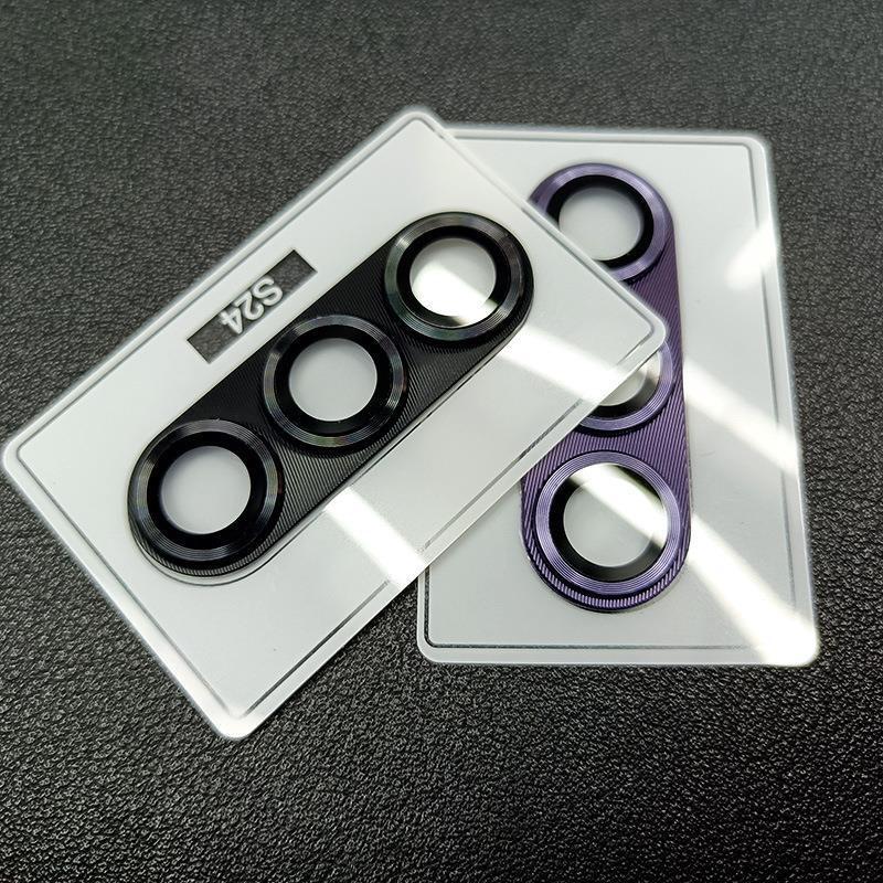 Product Introduction of Samsung camera lens protective film for Samsung S24 S23 ultra / S24 S23 PLUS integrated CD pattern rear film camera glass rear camera protective film 34