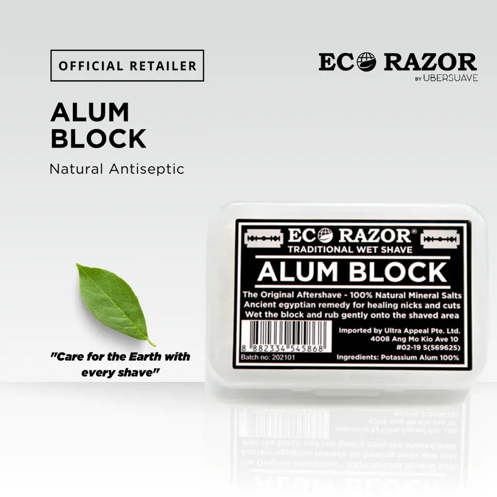 Ubersuave Eco-Razor Alum Block