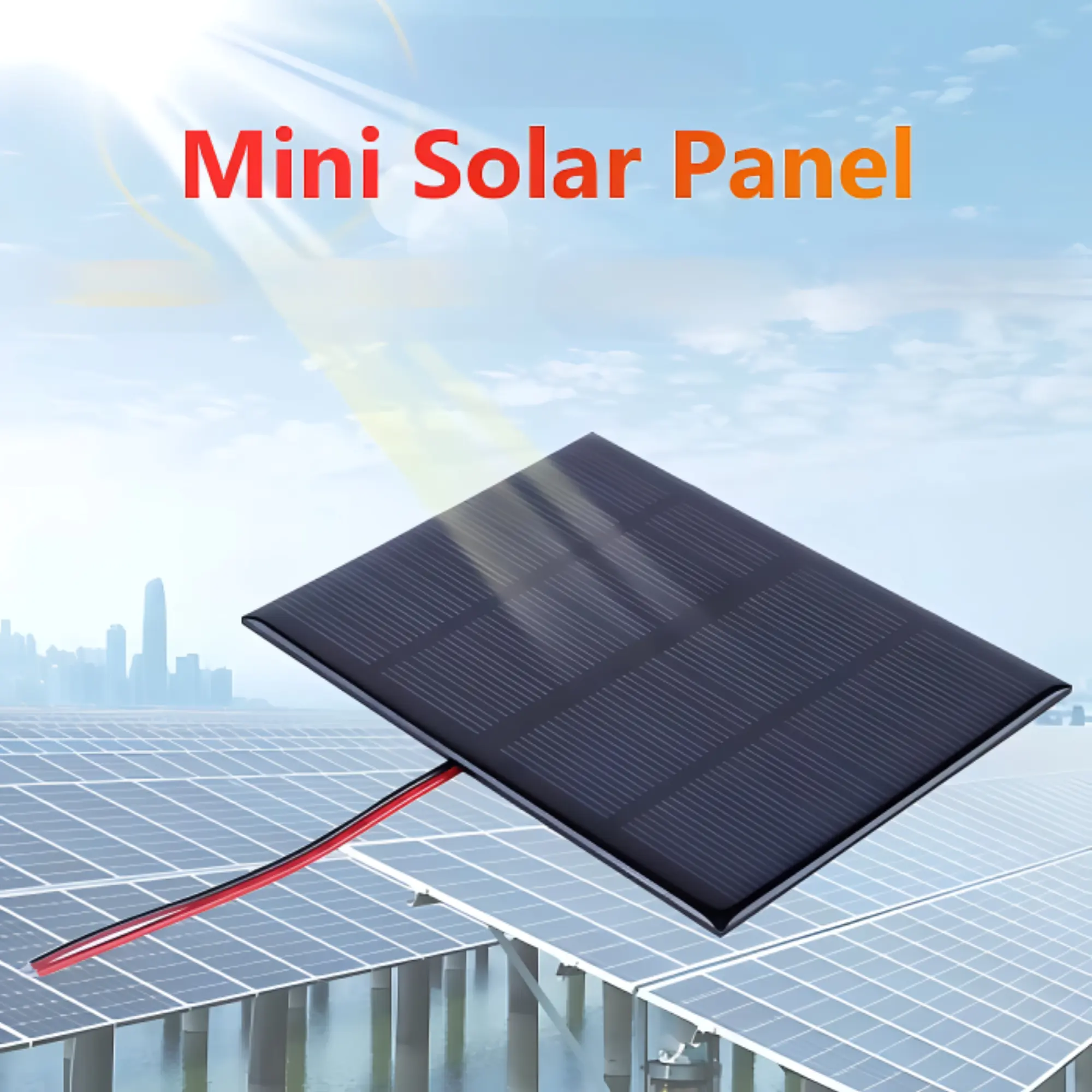 Pdp Mini Kit Solar Panel Mini 5V 9V 12V DIY Kit Untuk Praktek Percobaan 2W 1.5W ...