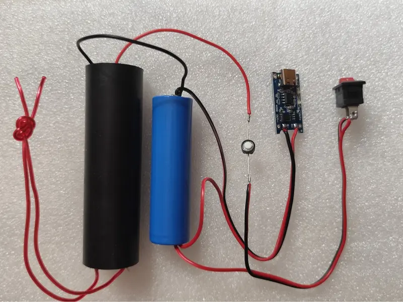[ Mini ] Combo Mạch Điện Cao Áp 400KV 1000KV Pin 18650 Sạc Type C USB Module Cao Áp  Dụng Cụ Điện 1