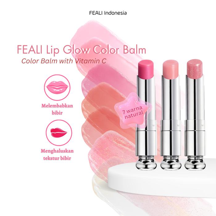 lip balm vitamin c indonesia Promo [BPOM] FEALI Lip Glow Color Balm - Long lasting With Vitamin C Lip  Glossy / Lip Balm Melembabkan - #015 - Kota Administrasi Jakarta Barat -  Feali Indonesia