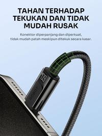 Gambar KABEL DATA USB TYPE-C TO TYPE-C ROBOT RZCC100 60W FAST CHARGING ORIGINAL CABLE dari btgcom Kota Denpasar 3 Tokopedia