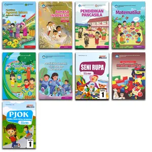 BUKU KELAS 1 SD KURIKULUM MERDEKA / PENGGERAK KURIKULUM 2021 TERBARU