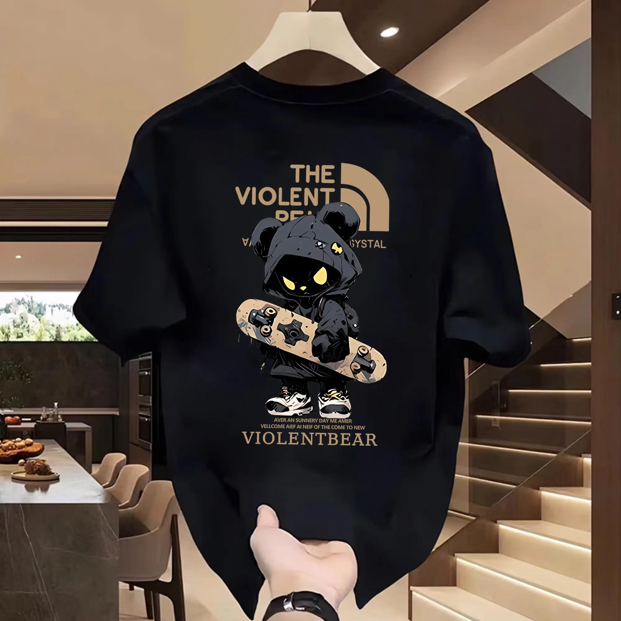 JKTee "THE VIOLENT01'' | Kaos Katun Premium Pria Wanita Unisex Lengan Pendek | Retro Streetwear Vintage Korean Style | COD