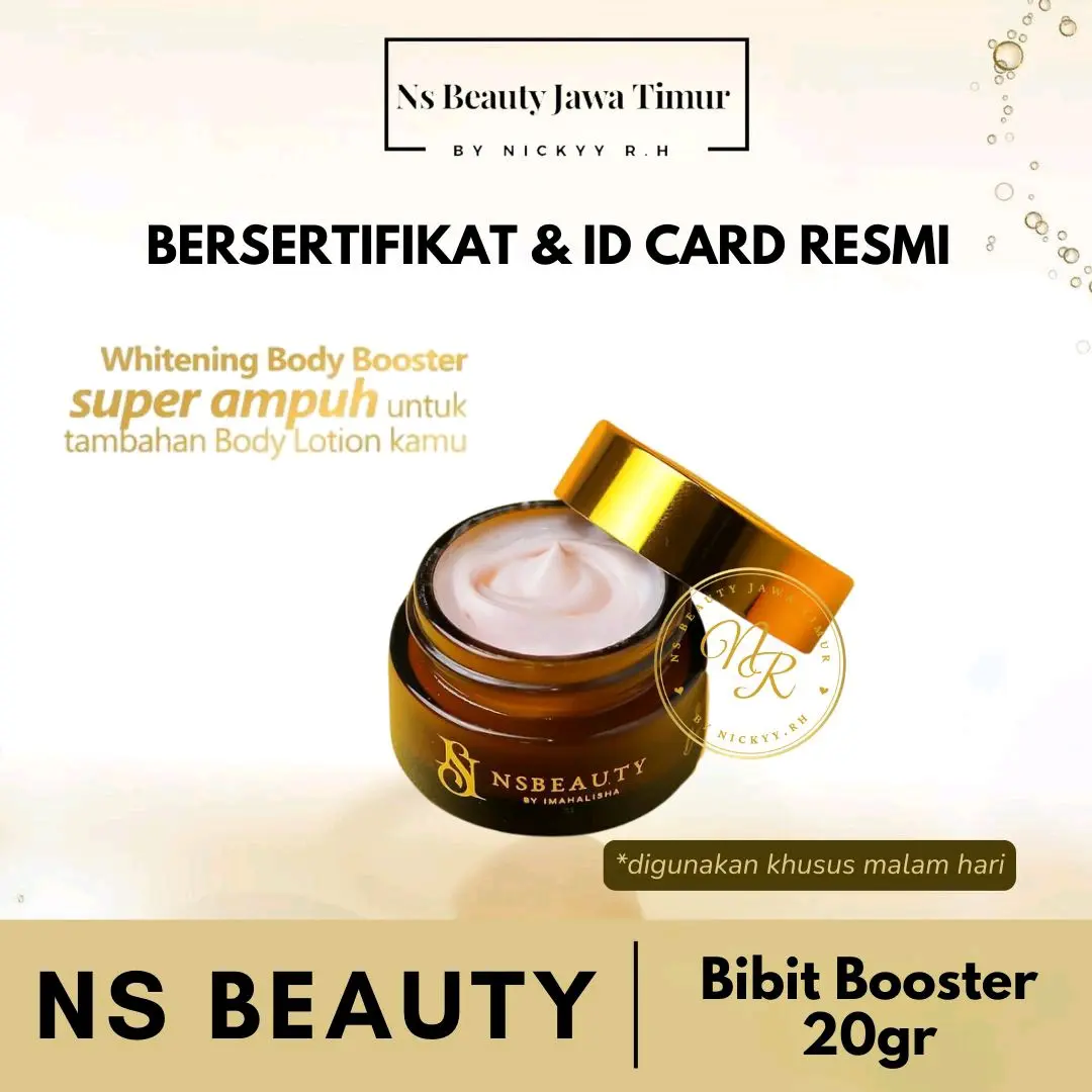 Bibit Booster Whitening Ns Beauty 20gr Sebagai Campuran Lotion