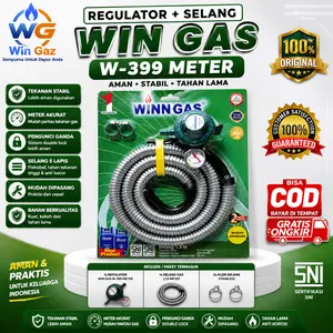 Regulator Winn Gas W-399 Meter | Anti Bocor & Aman