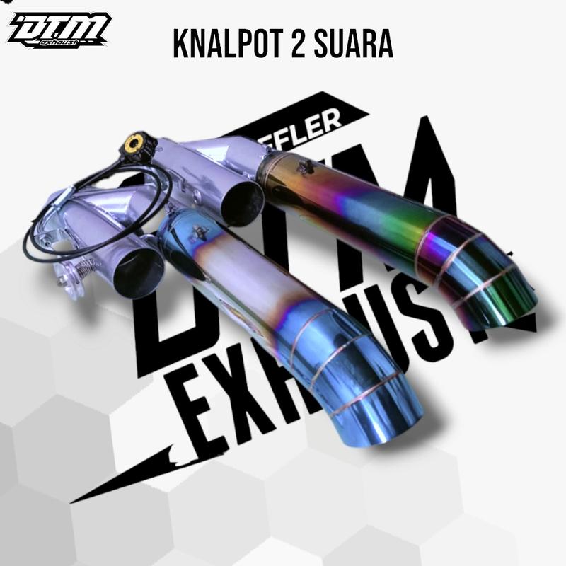 Product Introduction of KNALPOT 2 SUARA ( 2 Mode standar dan cumi - cumi ) knalpot mobil l300 carry pickup Traga panther Triton Hiline hilux mobil bensin dll 6