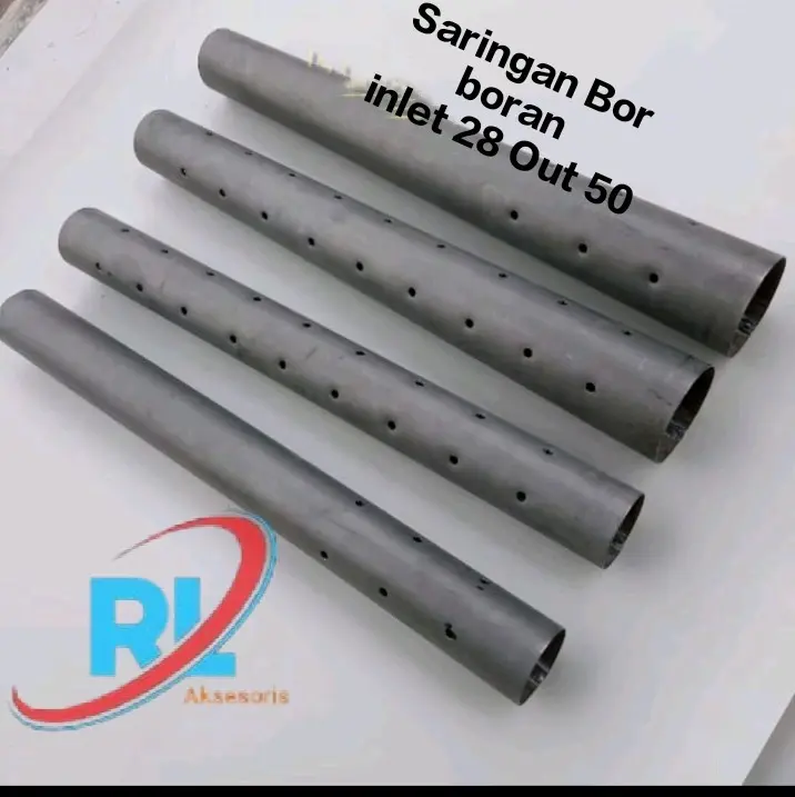 Saringan knalpot racing Bor boran (SarBor) Engker inlet 38 out 50,inlet 28 out 50,inlet 28 out 38 panjang 40cm