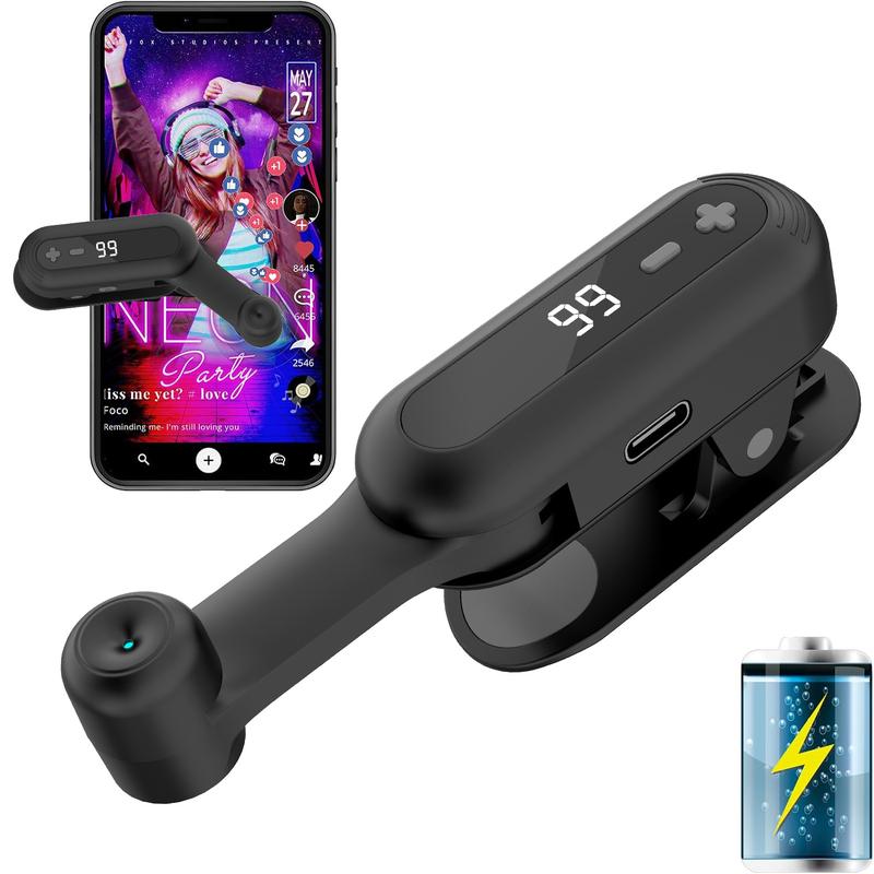 Bộ Nhấp Tự Động Di Động cho iPhone, iPad và Android, Pin Tích Hợp Bền Lâu, Hoạt Động Không Cần Tay Tiếng Ồn, Dụng Cụ Tự Động Nhấn Phù Hợp Cho TikTok Livestream, Trò Chơi, Thích Ý & Nhiệm Vụ Phần Thưởng