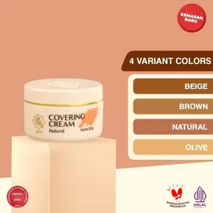 VIVA QUEEN COVERING CREAM 4 SHADE NEW UPGRADE PACKAGING