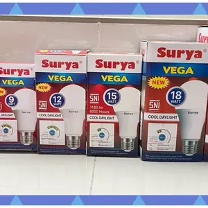 LAMPU LED MURAH SURYA VEGA 5w 7w 9w 12w 15w 18w 22w