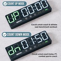 Gambar XMASTER Tiny Magnetic Portable Gym Timer LED - for CrossFit and Gym Count Up Down Interval Tabata FGB EMOM Stopwatch dari XMASTER Gym Equipment ID Kab. Tangerang 4 Tokopedia