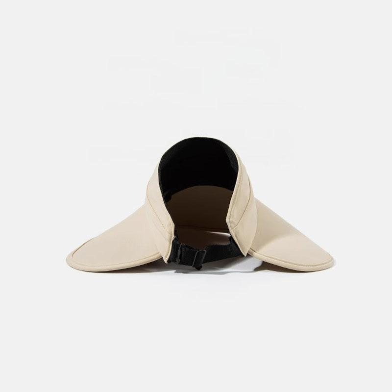 topi anti panas matahari topi wanita  topi anti uv  topi wanita korean style hijab fashion topi lebar pinggirannya besar 3