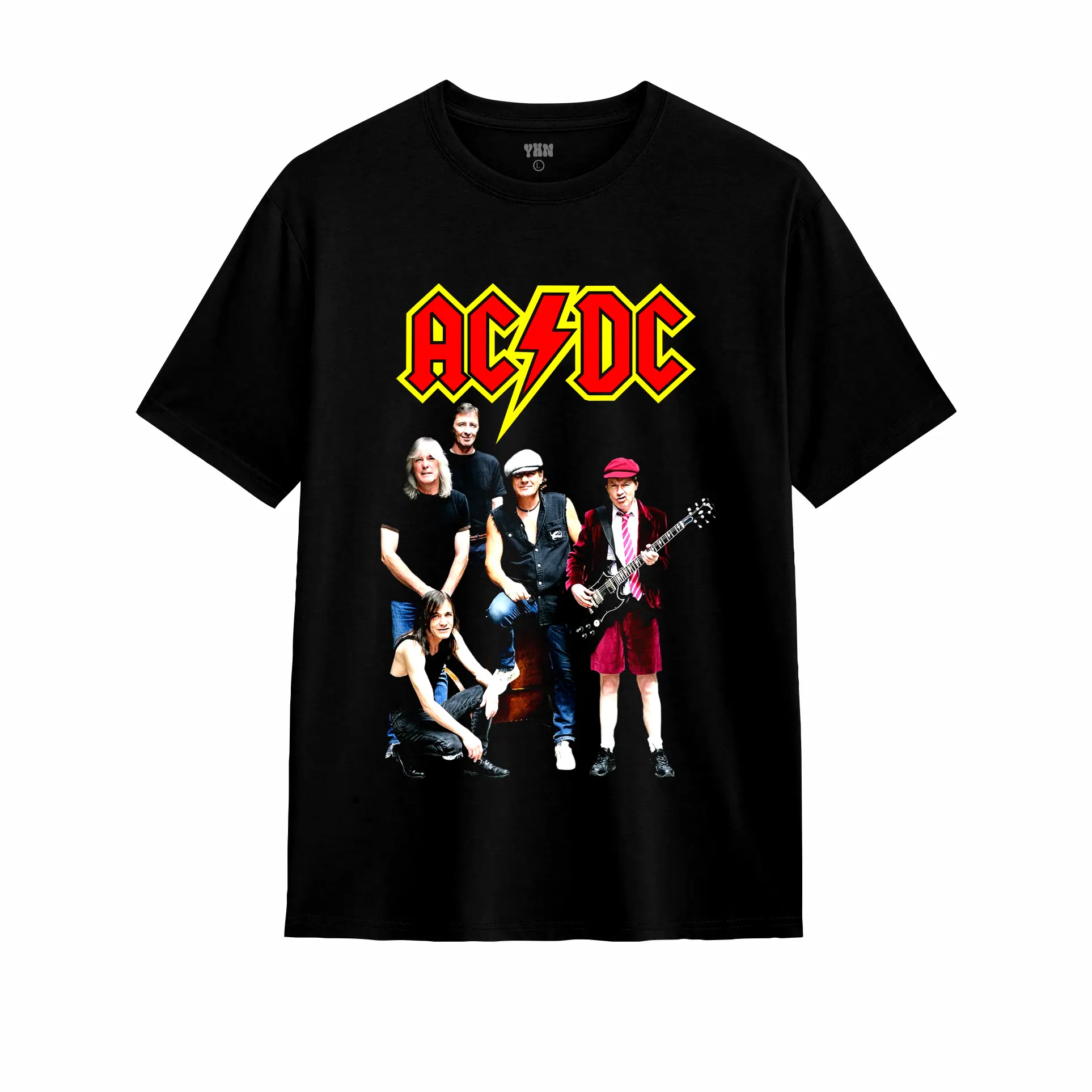 kaos band ACDC - Kaos distro pria dan wanita Unisex - kaos vintage - yahanu project