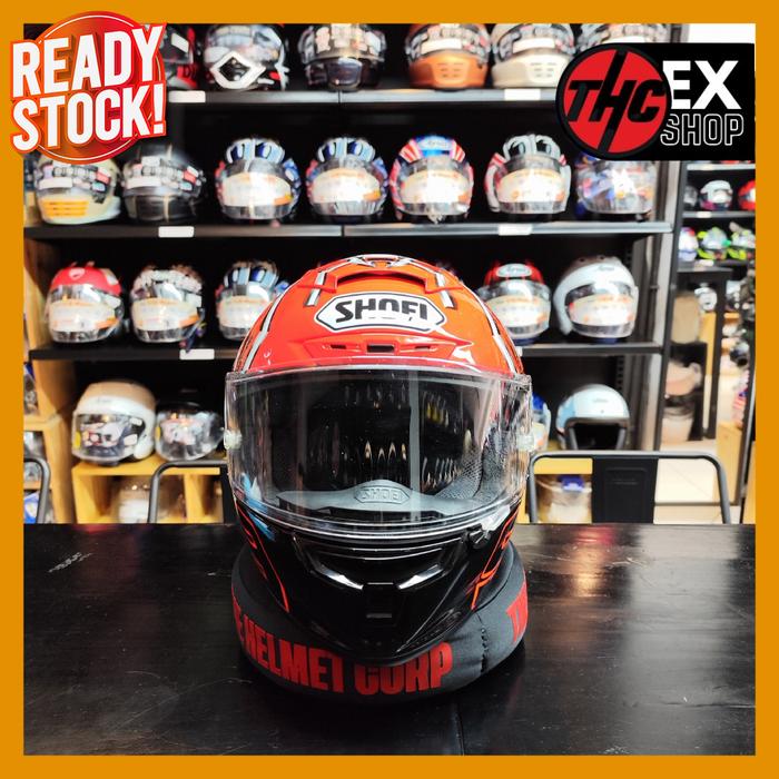 harga helm shoei x14 bekas Jual HELM SHOEI X14 MARQUEZ RED ANT SIZE L 2ND FULL FACE HELMET SECOND -  Kota Administrasi Jakarta Barat - Thc Helmets