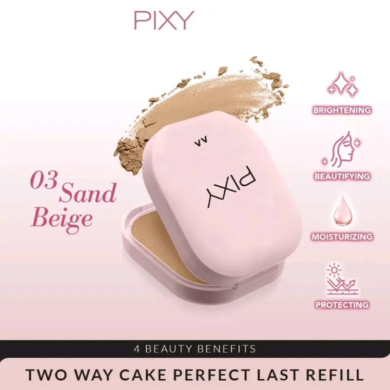 [100% ORIGINAL] NEW SHADE!!! PIXY 4BB TWO WAY CAKE PERFECT LAST - REFILL / Pixy Refill Twc Perfect Last / Pixy Bedak Powder Wajah 2