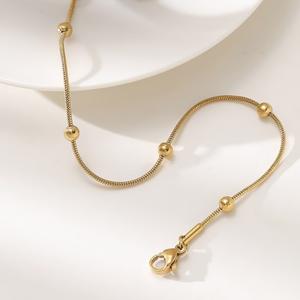 ลูกปัดนำโชค มาใหม่ ดีไซน์เรียบง่ายและหลากหลาย ทำจากเหล็กไททาเนียม เหมาะสำหรับฤดูร้อน