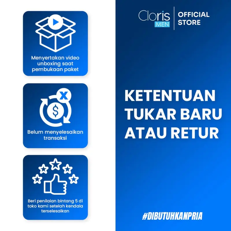 Clorismen Paket Brightening Series Skincare Perawatan Mencerahkan & Memutihkan Wajah Pria Membersihkan Flek Hitam Komedo 6