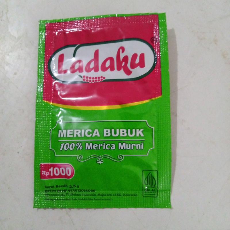 Ladaku merica bubuk 1 pcs, terbuat dari 100%merica murni 0
