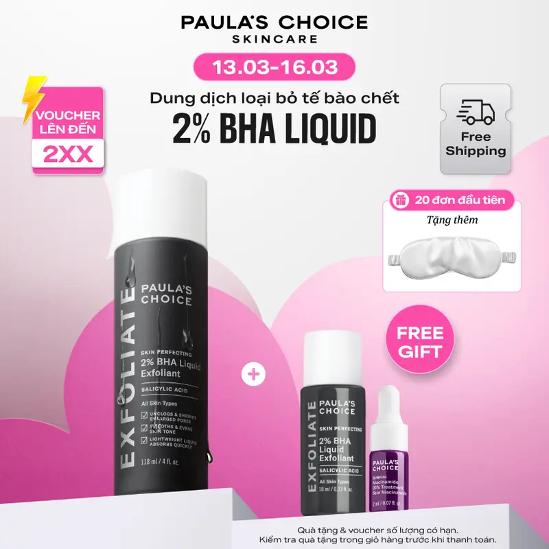 Tẩy tế bào chết hỗ trợ làm sạch sâu Paula's Choice Skin Perfecting 2% BHA Liquid Exfoliant 118ml 2010 | BigBuy360 - bigbuy360.vn