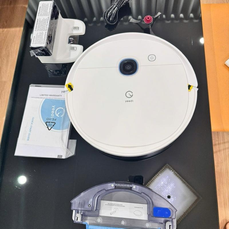 Yeedi Robot hút bụi thông minh Yeedi 360° với camera và bộ phận thay thế