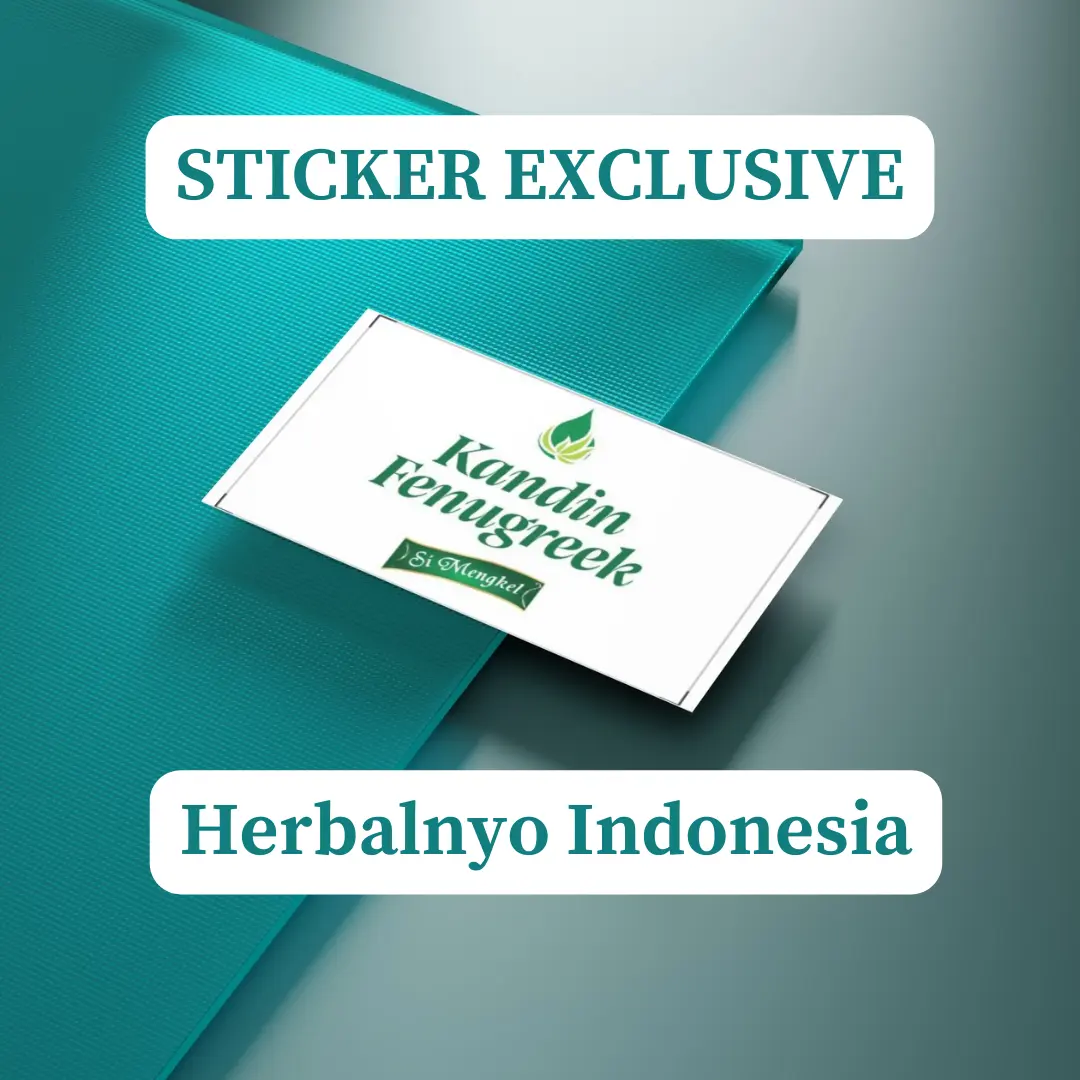 Si Mengkel Sticker Dinding Original Kandin Fenugreek
