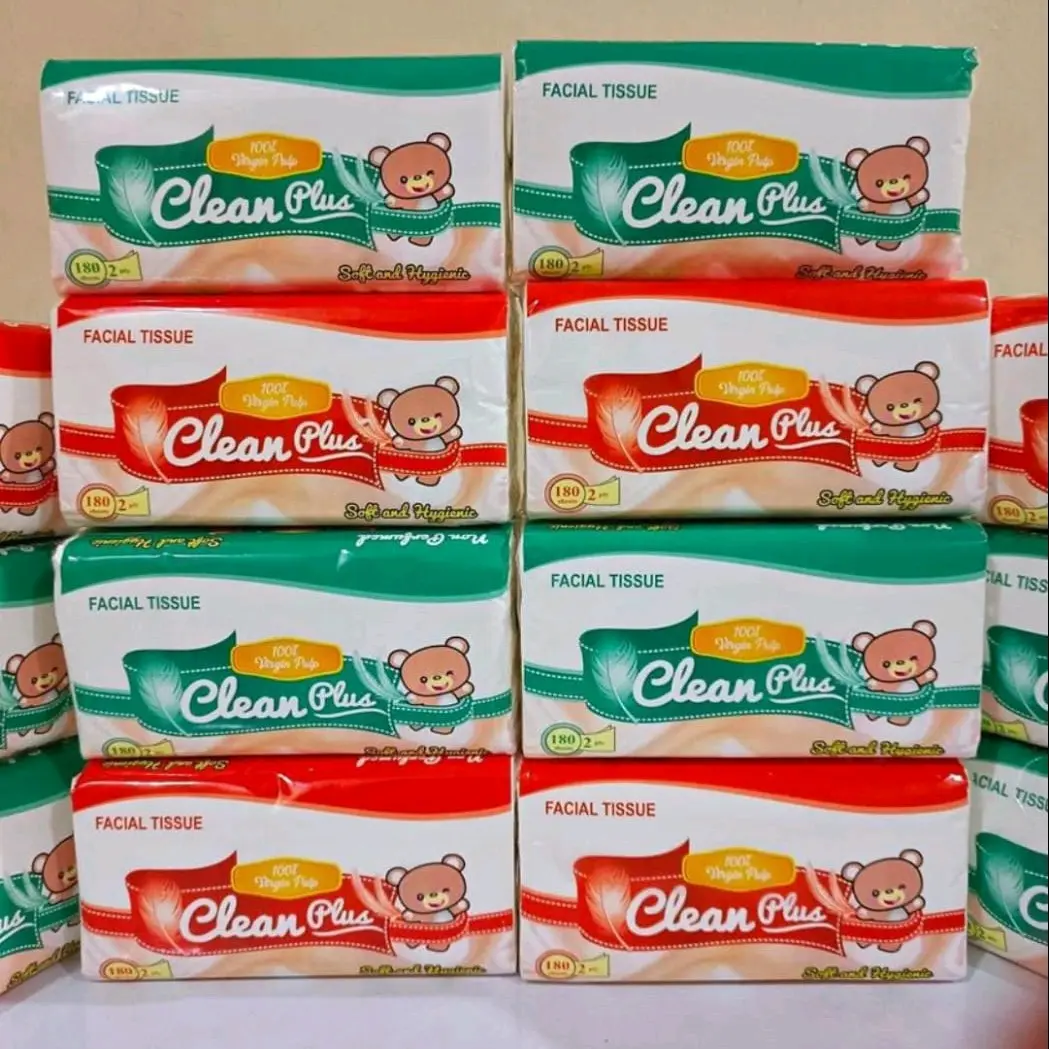 Tissue clean plues satu paket isi 3pak