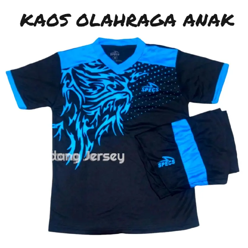 Baju bola anak laki laki jersey junior Kaos futsal anak Outdoor Olahraga Sport 1